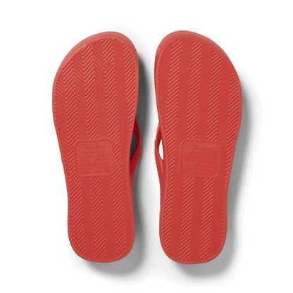 Arch Support Flip Flops - Classic - Coral