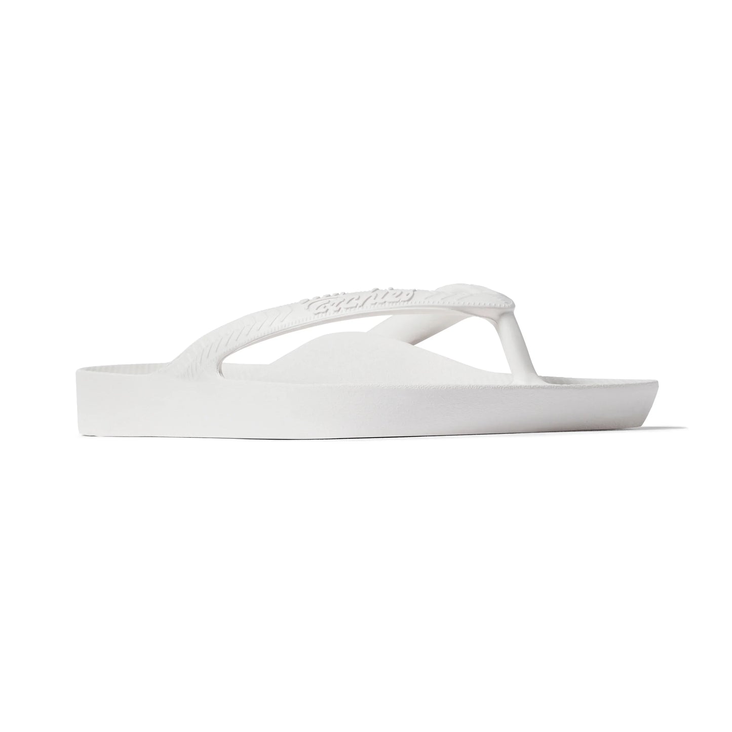 Arch Support Flip Flops - Classic - White