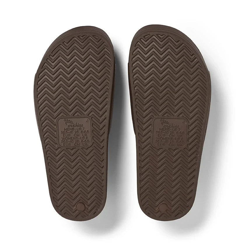 Arch Support Slides - Classic - Brown